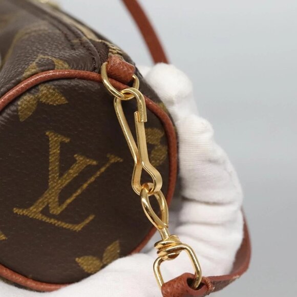 LOUIS VUITTON Monogram Papillon Pouch LV Auth 134775 - Picture 14 of 16